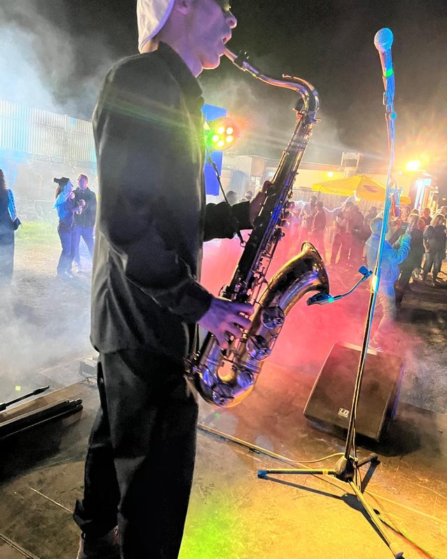 Saxophoniste en live