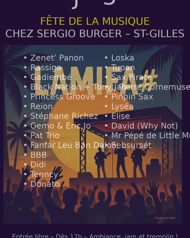 Affiche Fête de la Musique, J-5