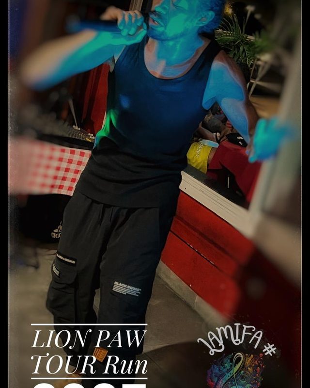 Affiche Lion Paw Tour Run 2025