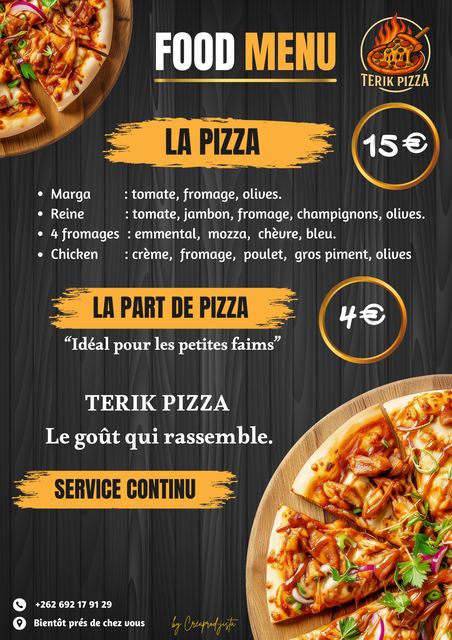 251127, Terik Pizza, Affiche Evenementiel