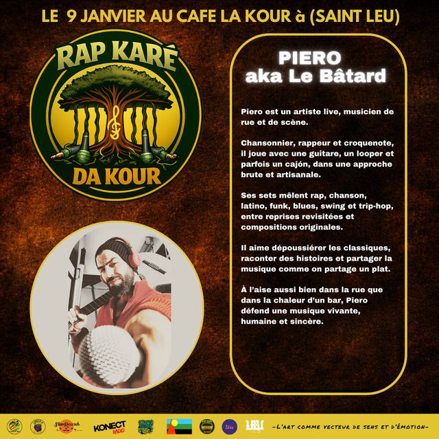 RAP KARÉ DA KOUR, Artiste, 3, Le Bâtard — bio